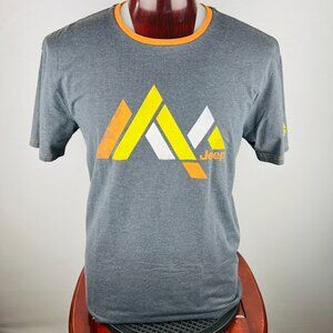 Jeep Logo Mountains XL T-Shirt Shirt